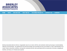 Tablet Screenshot of brierleyassociates.com